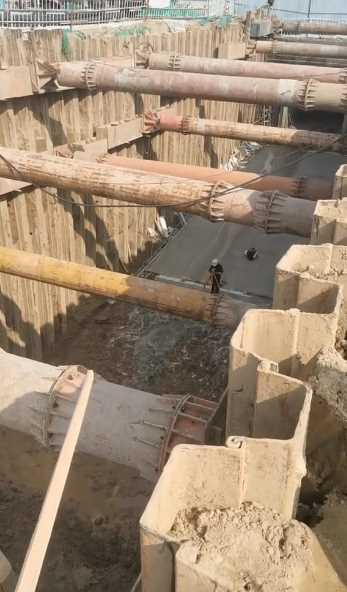 淮南田家庵区管廊降水