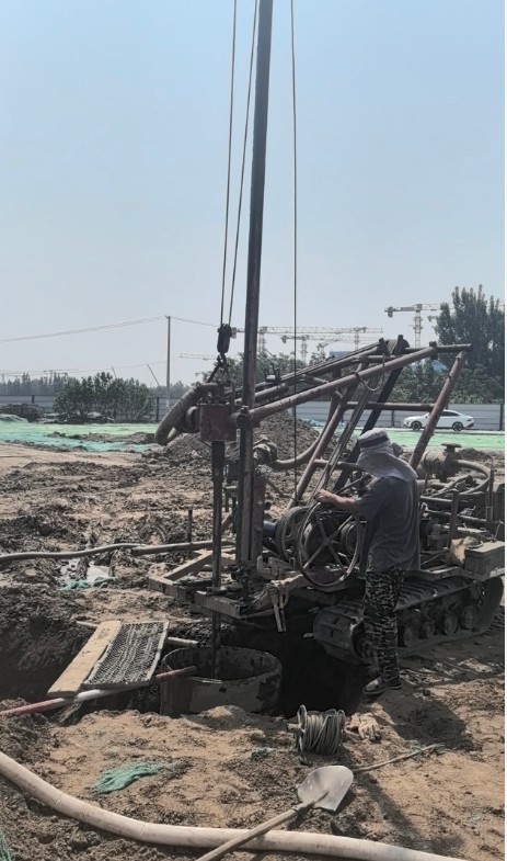 淮南田家庵区工地打井